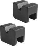 Car Jack Stand Pads Rubber Pinch Weld Adapter 2Pcs Protects Chassis for SUVs