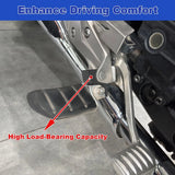 Rider Foot Peg Lowering Brackets for 2018-25 Honda GL1800 Gold Wing/DCT