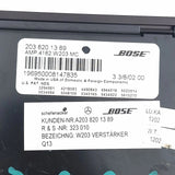 2001-04 Mercedes W203 C230 C240 C320 C32 AMG Bose Amplifier OEM 2038201389