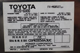 Radio 6 CD Disc Changer MP3 Player for 2003-09 Lexus GX470 P6822 OEM 86120-60490