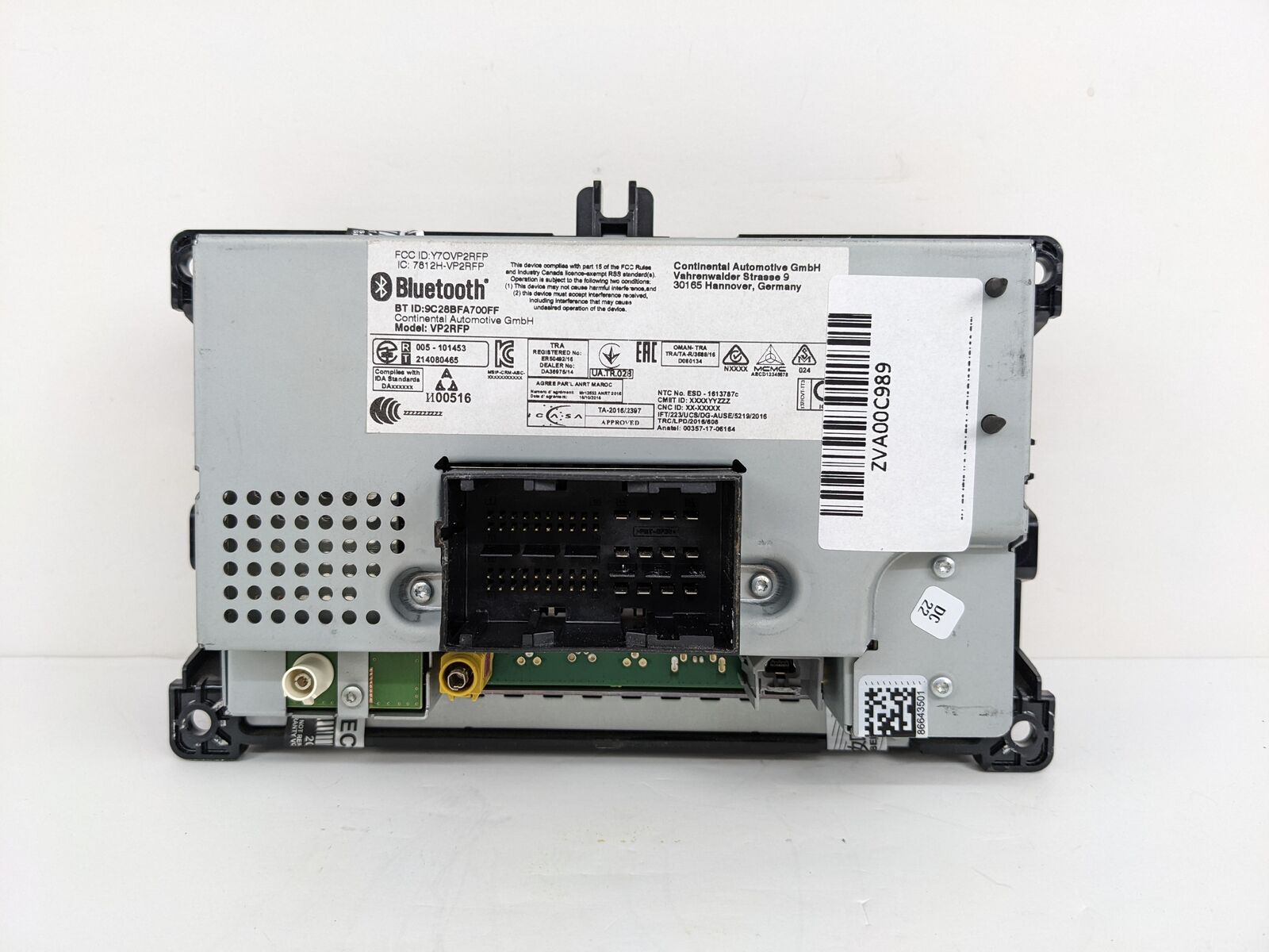 21 Jeep Compass Rfh Module 2017 - 2021 Jeep Compass OEM AM FM Radio 7