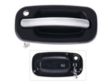 Chrome Smooth Black Door Handle for 2000 - 2006 Escalade Front and Rear Set