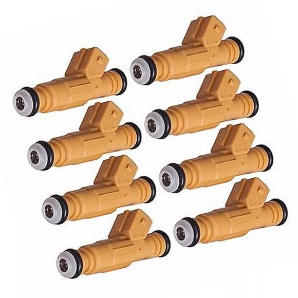 Set of (8) OEM Fuel Injectors for 1985-1996 Ford Bronco 5.0L 5.8L V8