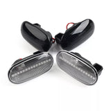 Sequential LED Side Marker Light Turn Signal Lamp Smoked / Clear for Mitsubishi Pajero Sport 2G