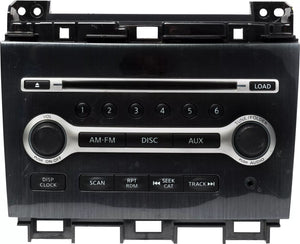 2012-2014 Nissan Maxima AM FM Radio 6 Disc CD Player Auxiliary Input 28185-9DA0A