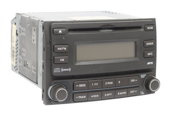 2007-10 Hyundai Elantra AM FM Radio Single-Disc CD MP3 Player OEM 96160-2H1509K