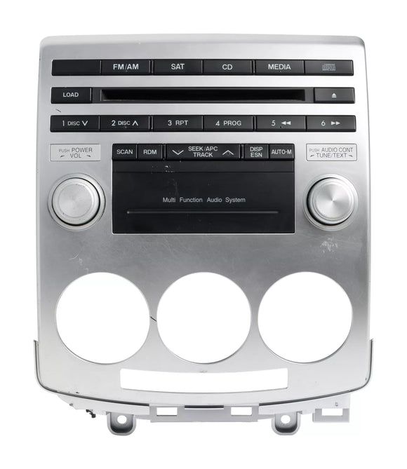 2006-2007 Mazda 5 AM FM w/ Multi-Function CD Player Van 14792046