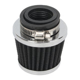 28mm Air Filter Pod Chrome for Honda CB50 MB5 SS50 XR CRF50 CT70 Z50 50cc Bike