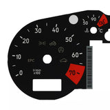 Gauge Face for Audi TT Jaeger Gauge Instrument Cluster 1999-2005 260KM/H