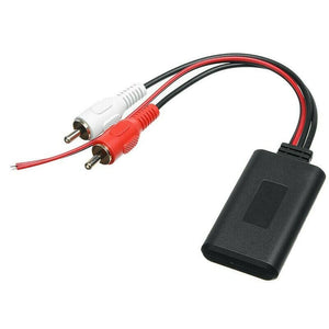 12V Car Audio Stereo Bluetooth AUX Receiver Module 2RCA Interface Cable Adapter