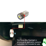 Upgrade Flashlight LED Bulb for BMW E36 Glove Box XPG2 Non-Polarity E10 Screw Base