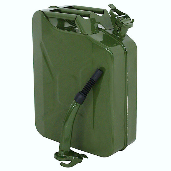 5 Gallon Gas Can Metal Jerry Gasoline Container Tank Emergency Backup Diesel New