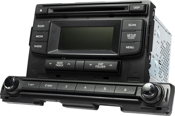 2017-2018 Hyundai Elantra AM FM Radio Single Disc CD Player Model 96170-F2110UAT