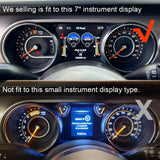 New 7" LCD Info Display for Jeep JL Wrangler Unlimited Instrument Cluster LAM070G133A