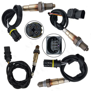 4Pcs 02 O2 Oxygen Sensor Up & Downstream for BMW 128I 335I 325I 328I