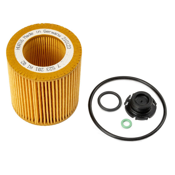 Oil Filter + Housing Gasket & Cooler Seal Set for BMW Engine Z4 X3 X5 X6 328I 11427566327