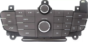 2012-2013 Buick Regal Radio Audio Control Panel Cocoa Brown 22780372