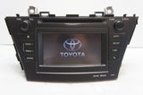 2012 2013 2014 Toyota Prius V Radio AM/FM CD Player Display Receiver OEM ID 57011