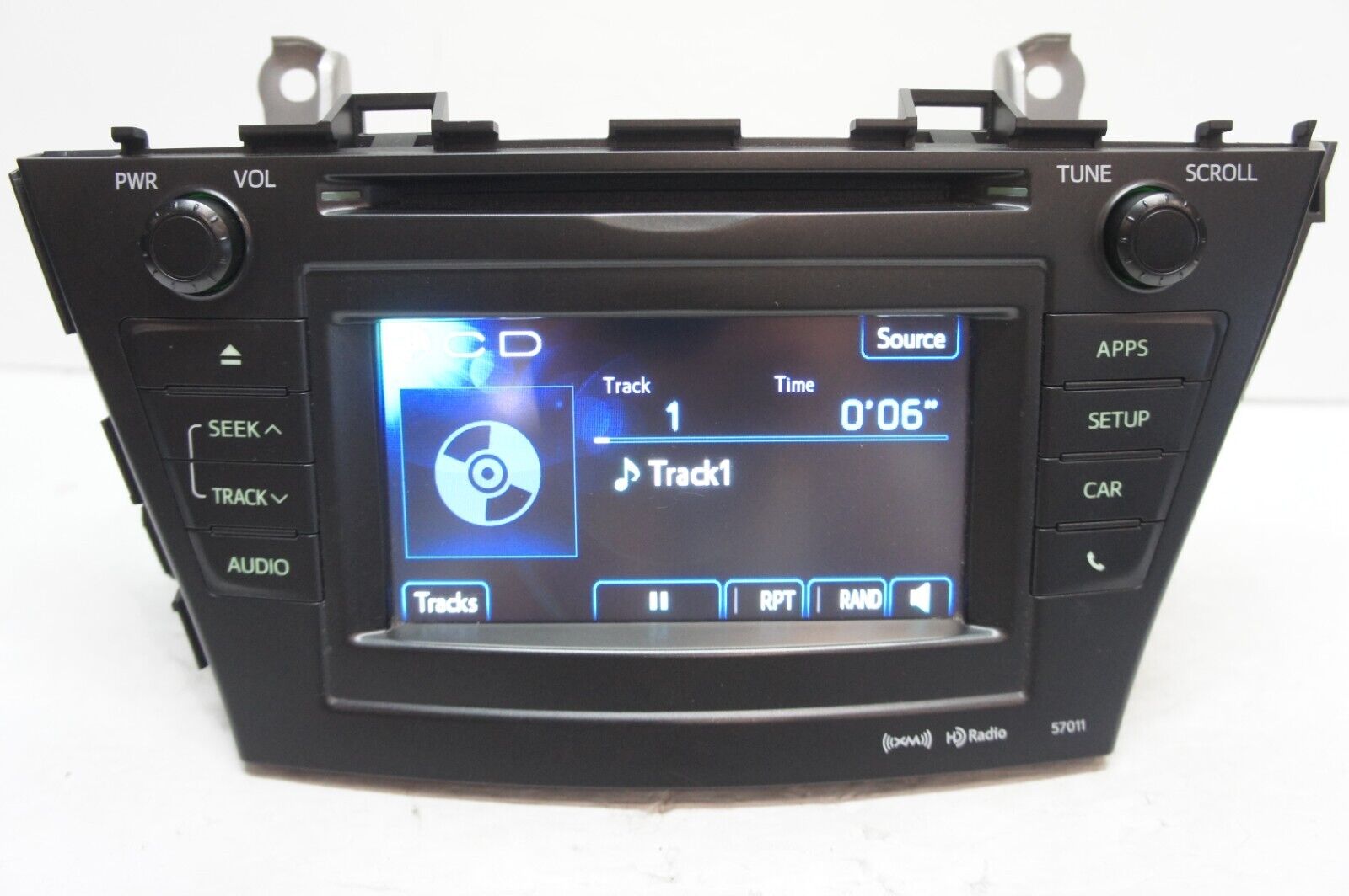 2012 2013 Toyota Camry Radio Display Receiver AM FM CD P10067 OEM 86140 06020 2012 2013 Toyota Camry Radio Display Receiver AM FM CD P10067 OEM 86140 06020