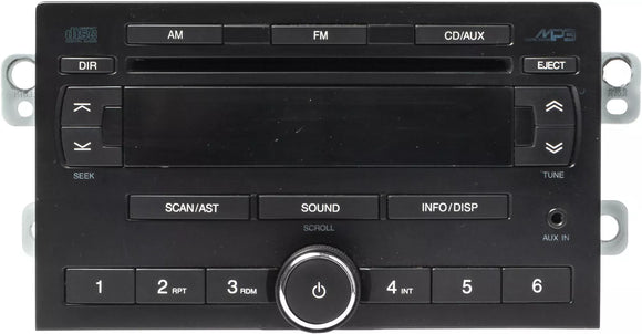 2004-2011 Suzuki Swift AM FM Radio CD MP3 Player Aux Input 96805123