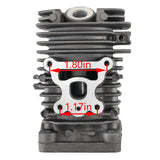 41mm Cylinder Piston Pin Kit for Poulan 530071884 Partner P3314 P3314WS PP3516
