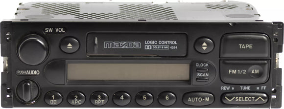 1996-1998 Mazda MX-3 Protege AM FM Radio Cassette Player EB20-66-9C0