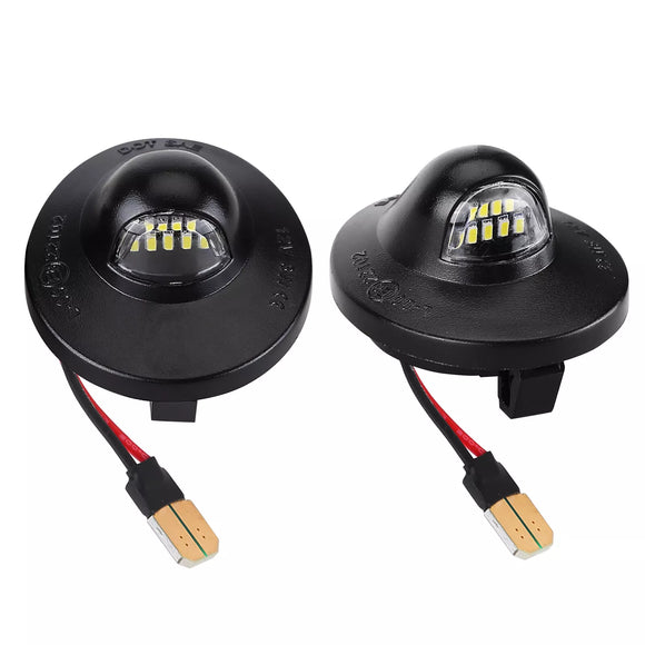 2x LED License Plate Light Tag for Ford F150 F250 F350 Lamp Assembly Replacement