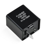2 Pin Electronic LED Turn Signal Light Hyper Flasher Relay for Car Motorcycle