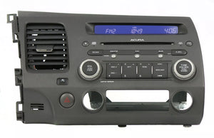 Acura 2006-11 CSK Radio AM FM Single Disc CD Receiver w Vent 39100-SNR-C02 4BC5