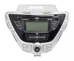 2011-2013 Hyundai Elantra Bluetooth Radio AM FM CD MP3 Satellite 96170-3X161BLH