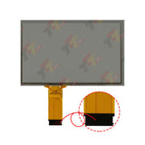 8" Touch Panel Digitizer for Jaguar EX53 F-Type Radio Navigation