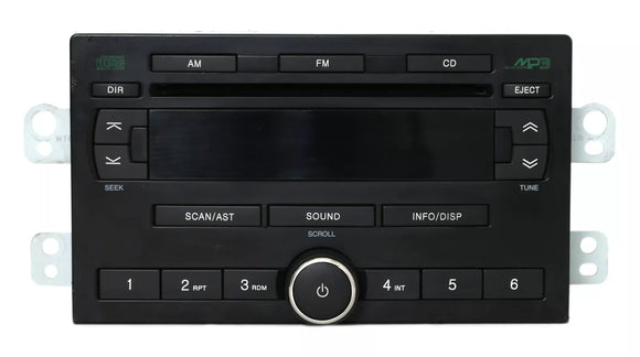 2005-2008 Chevrolet Optra Suzuki Reno AM FM mp3 CD Player 96 473 445