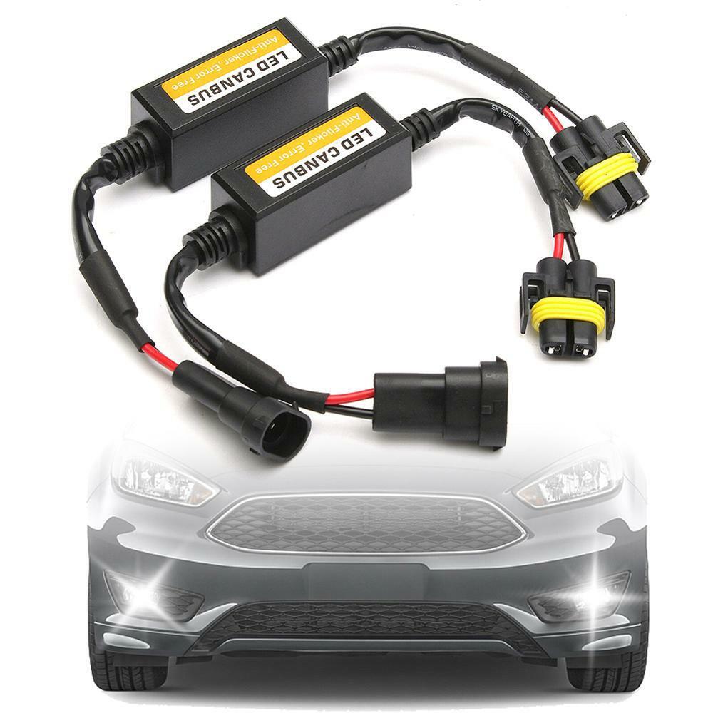 2Pcs H7 Led Koplamp Decoder Canbus Anti-Flicker Ha
