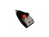 Speaker Wire Cable to Audio Male RCA Connector Adapter Jack Plug