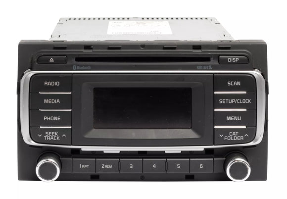 2016-2017 Kia Rio AM FM Radio Bluetooth XM CD Player 96170-1W960CA
