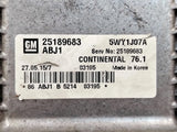 2009 CHEVROLET CRUZE J300 1.8L HOLDEN ENGINE MODULE ECU ECM 25189683 5WY1J07A