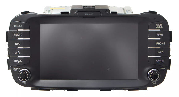 2015-16 Kia Soul AM FM Radio Telematics GPS Navigation OEM 96560-B2210CA