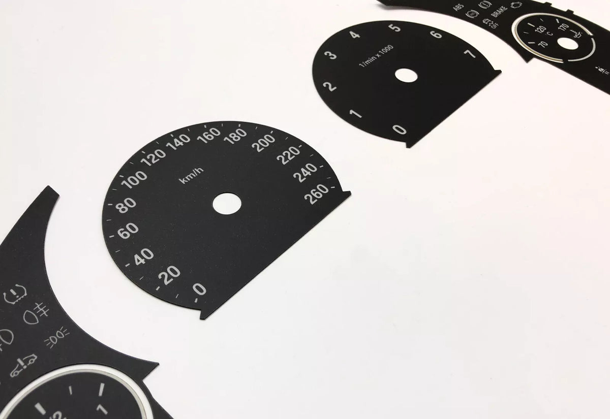 Speedometer Dials from MPH to KM/H Gauges for BMW F10 F15 F25 F01 ...