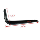 Front Bumper Fog Light Side Grill Trim Set for 2016-20 BMW 5-Series G30 G31 M-Sport