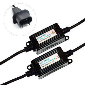 H13 9008 HID Decoder Upgraded Canbus Headlight Anti-Flicker Capacitor