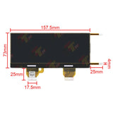 Optrex LCD Display 355384AG 1235M3-E0 With Two Connect Cable
