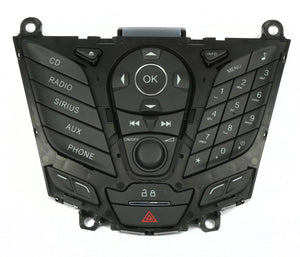 2012-2013 Ford Focus AM FM Radio & Phone Controls Module Part CM5T-18K811-KC