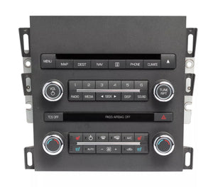 2012 Lincoln MKZ AM FM Radio CD MP3 Player Navigation CH6T-19C156-BA