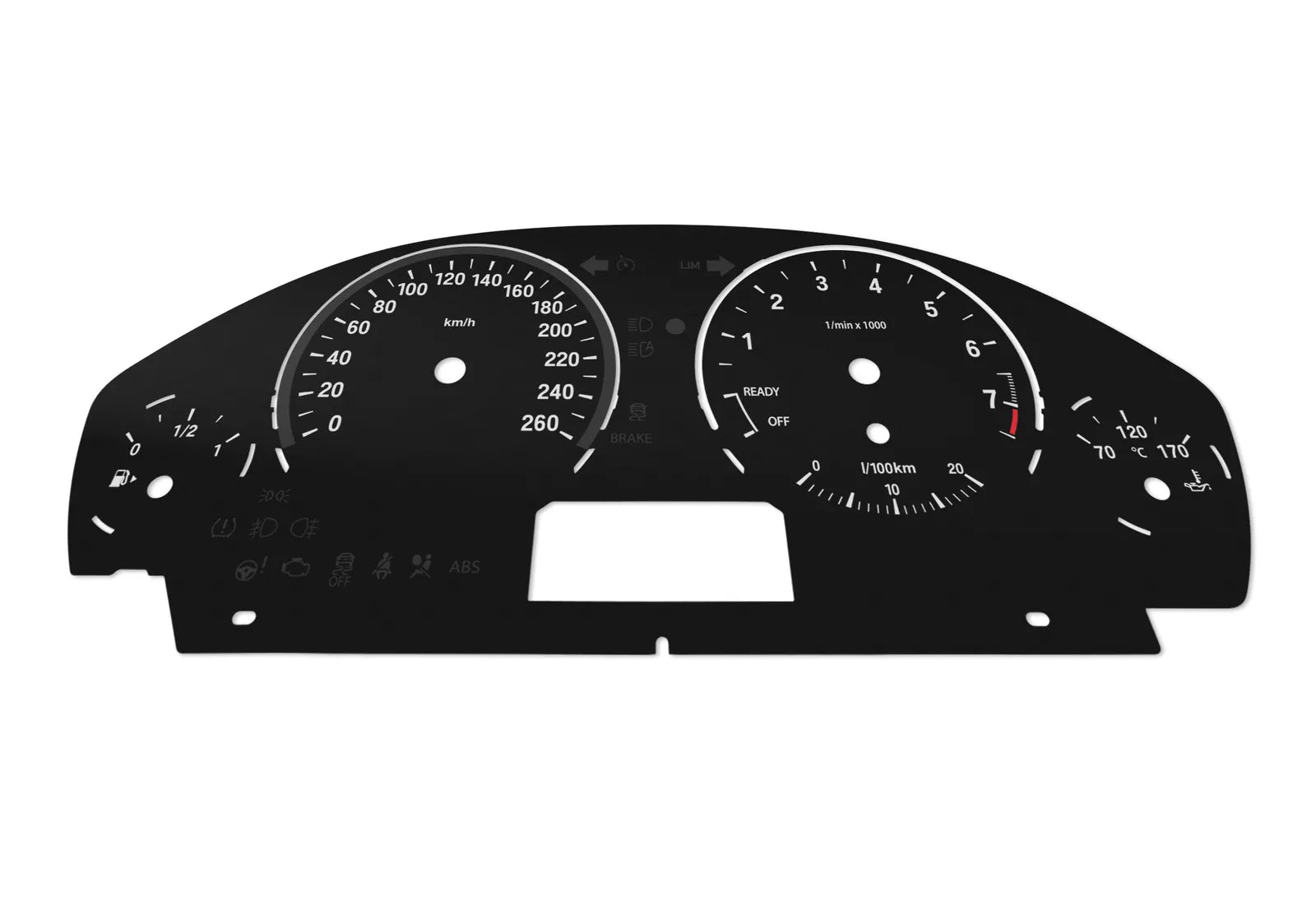 For 3D For BMW F30 F31 F32 F33 Diesel- Speedometer Dials From MPH - Foto 1