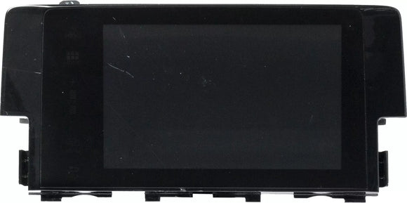 2016-18 Honda Civic Multimedia Touchscreen Display OEM 39101-TBC-A31-M1