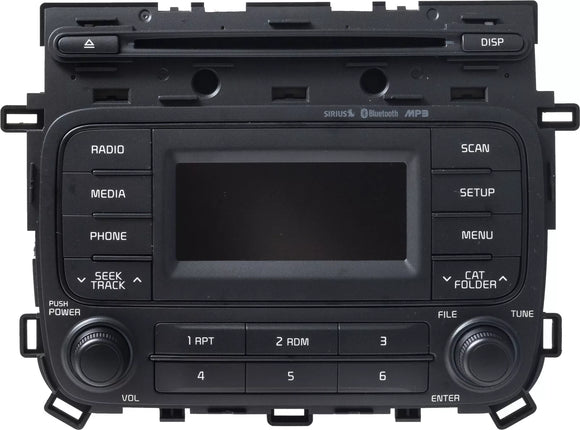 2014-16 Kia Forte AM FM Bluetooth Radio CD Player Telematics 96170-A7170WK