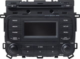 2014-16 Kia Forte AM FM Bluetooth Radio CD Player Telematics 96170-A7170WK