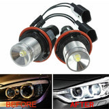 White LED Angel Eye Halo Ring Marker Light Bulbs 2PCS for BMW E39 E60 E63 E64 E53 X3 X5