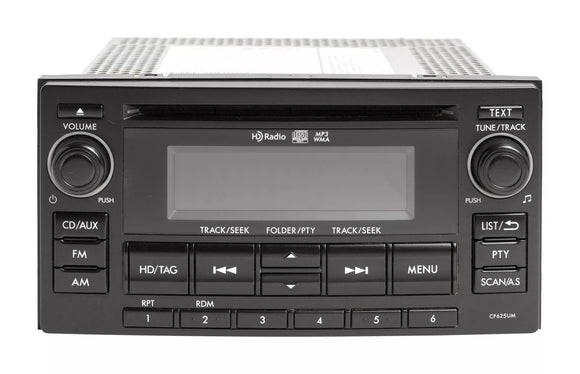 2014-2015 Subaru Forester AM FM MP3 Player WMA CD Player 86201SG620 CF625UM
