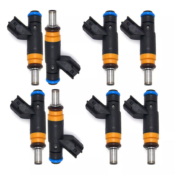 Set of (8) OE Fuel Injectors 2005-2013 Chevy Dodge Jeep 5.7 & 6.1 L V8 05037479AA